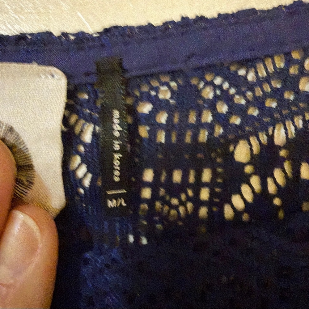 Akemi + Kin Navy Blue Knit Top - Picture 6 of 11